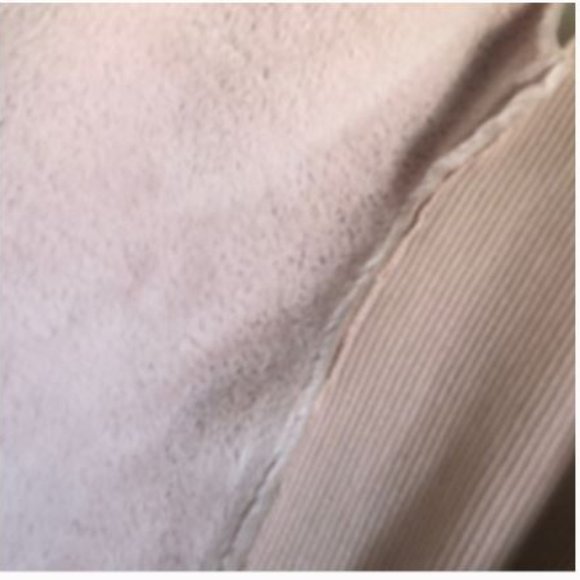 Rose Faux-Shearling/Knit Waterfall Vest - Picture 6 of 6